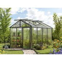 GFP 235 x 311 cm Gewächshaus, Standardfarbe Aluminium Natur | Aktionsset – Profi 2 – (GFPV00181) GFP 235 x 311 cm Gewächshaus, Standardfarbe Aluminium Natur | Aktionsset – Profi 2 – (GFPV00181)