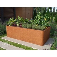 PRIMEYARD 200 x 107 x 60 cm Hochbeet, Cortenstahl, Rost-Optik – (GFPV00820) PRIMEYARD 200 x 107 x 60 cm Hochbeet, Cortenstahl, Rost-Optik – (GFPV00820)