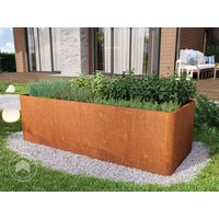 PRIMEYARD 200 x 80 x 80 cm Hochbeet, Cortenstahl, Rost-Optik – (GFPV00817) PRIMEYARD 200 x 80 x 80 cm Hochbeet, Cortenstahl, Rost-Optik – (GFPV00817)
