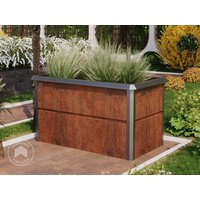 PRIMEYARD 150 x 85 x 77 cm Hochbeet, Cortenstahl, Rost-Optik | inkl. Schneckenschutz – (GFPV00792) PRIMEYARD 150 x 85 x 77 cm Hochbeet, Cortenstahl, Rost-Optik | inkl. Schneckenschutz – (GFPV00792)