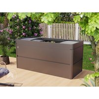 PRIMEYARD 200 x 85 x 77 cm Hochbeet, Stahl, Anthrazit-Metallic | inkl. Frühbeetaufsatz – (GFPV00777) PRIMEYARD 200 x 85 x 77 cm Hochbeet, Stahl, Anthrazit-Metallic | inkl. Frühbeetaufsatz – (GFPV00777)