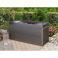 PRIMEYARD 200 x 85 x 77 cm Hochbeet, Stahl, Anthrazit-Metallic | inkl. Frühbeetaufsatz und Schneckenschutz – (GFPV00778) PRIMEYARD 200 x 85 x 77 cm Hochbeet, Stahl, Anthrazit-Metallic | inkl. Frühbeetaufsatz und Schneckenschutz – (GFPV00778)