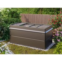 PRIMEYARD 200 x 100 x 77 cm Hochbeet, Stahl, Anthrazit-Metallic | inkl. Frühbeetaufsatz und Schneckenschutz – (GFPV00774) PRIMEYARD 200 x 100 x 77 cm Hochbeet, Stahl, Anthrazit-Metallic | inkl. Frühbeetaufsatz und Schneckenschutz – (GFPV00774)