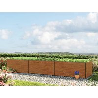 GFP 490 x 150 x 77 cm Hochbeet, Holzoptik – (GFPV00446) GFP 490 x 150 x 77 cm Hochbeet, Holzoptik – (GFPV00446)
