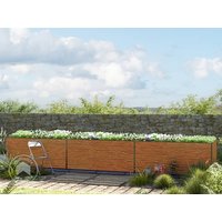 GFP 535 x 150 x 77 cm Hochbeet, Holzoptik – (GFPV00462) GFP 535 x 150 x 77 cm Hochbeet, Holzoptik – (GFPV00462)