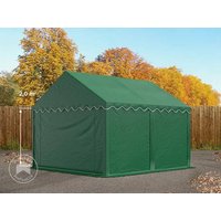 TOOLPORT 3×4 m Lagerzelt, PVC-Plane, dunkelgrün – (6159) TOOLPORT 3×4 m Lagerzelt, PVC-Plane, dunkelgrün – (6159)