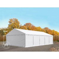 TOOLPORT 5×10 m Lagerzelt, PVC-Plane, weiß – (6118) TOOLPORT 5×10 m Lagerzelt, PVC-Plane, weiß – (6118)