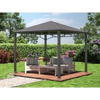 TOOLPORT 3×3 m Hardtop Gartenpavillon, ohne Seitenteile – (301351) TOOLPORT 3×3 m Hardtop Gartenpavillon, ohne Seitenteile – (301351)