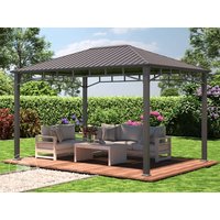 TOOLPORT 3×4 m Hardtop Gartenpavillon, ohne Seitenteile – (301352) TOOLPORT 3×4 m Hardtop Gartenpavillon, ohne Seitenteile – (301352)