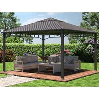 TOOLPORT 4×4 m Hardtop Gartenpavillon, ohne Seitenteile – (301353) TOOLPORT 4×4 m Hardtop Gartenpavillon, ohne Seitenteile – (301353)