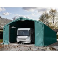 TOOLPORT 6x36m Zeltgarage, PVC-Plane, dunkelgrün, ohne Statik – (99493) TOOLPORT 6x36m Zeltgarage, PVC-Plane, dunkelgrün, ohne Statik – (99493)