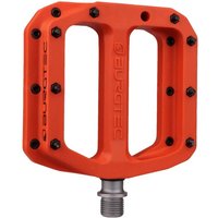 Tweeks Cycles Burgtec Mk4 Composite Flat Pedals - Iron Bro Orange | Clearance section. 365 day returns, 0% finance & FREE delivery over £50