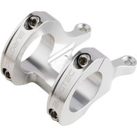 Tweeks Cycles Burgtec Direct Mount MK3 Stem - Rhodium Silver, 35mm, 50mm | Clearance section. 365 day returns, 0% finance & FREE delivery over £50