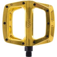 Tweeks Cycles DMR V8 Pedals - V2 - Fools Gold | Clearance section. 365 day returns, 0% finance & FREE delivery over £50