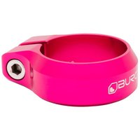 Tweeks Cycles Burgtec Seat Clamp - Toxic Barbie Pink | Clearance section. 365 day returns, 0% finance & FREE delivery over £50