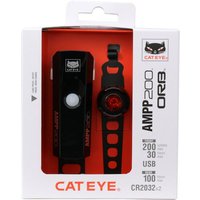 Tweeks Cycles Cateye AMPP 200 II / Orb RC II Bike Light Set | Clearance section. 365 day returns, 0% finance & FREE delivery over £50