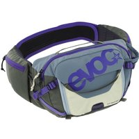 Tweeks Cycles Evoc EVOC Hip Pack Pro 3 + 1.5L Bladder - Steel / Violet / Dark Olive | Clearance section. 365 day returns, 0% finance & FREE delivery over £50