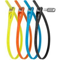 Tweeks Cycles Hiplok Z-LOK Armoured Reusable Tie - 4 Pack - Multicolour | Clearance section. 365 day returns, 0% finance & FREE delivery over £50