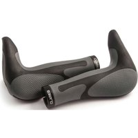 Tweeks Cycles Clarks CE-205 Ergonomic Grips - Black,grey | Clearance section. 365 day returns, 0% finance & FREE delivery over £50