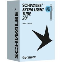 Tweeks Cycles Schwalbe SCV17 700c Clik Valve Extra Light Inner Tube - 700c x 28-44mm60mm | Clearance section. 365 day returns, 0% finance & FREE delivery over £50