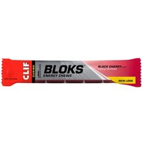 Tweeks Cycles Clif Shot Bloks Natural Energy Chews - Pack of 18 - Black Cherry with Caffeine - Pack of 18 | Clearance section. 365 day returns, 0% finance & FREE delivery over £50