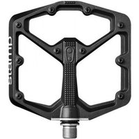 Tweeks Cycles CRANKBROTHERS crankbrothers Stamp 7 Flat Pedals - Platform Size: Large / Colour: Black | Clearance section. 365 day returns, 0% finance & FREE delivery over £50