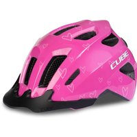 Tweeks Cycles Cube Fink Helmet - Pink, XXS (44-49cm) | Clearance section. 365 day returns, 0% finance & FREE delivery over £50