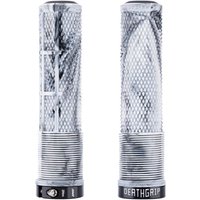 Tweeks Cycles DMR DeathGrip2 Flangeless Grips - Thick, Snow Camo | Clearance section. 365 day returns, 0% finance & FREE delivery over £50