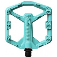 Tweeks Cycles CRANKBROTHERS crankbrothers Stamp 0 Flat Pedals - Turquoise, Small | Clearance section. 365 day returns, 0% finance & FREE delivery over £50