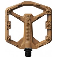 Tweeks Cycles CRANKBROTHERS crankbrothers Stamp 0 Flat Pedals - Brown, Small | Clearance section. 365 day returns, 0% finance & FREE delivery over £50