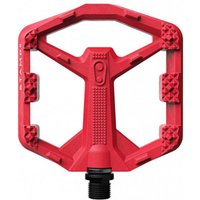 Tweeks Cycles CRANKBROTHERS crankbrothers Stamp 0 Flat Pedals - Red, Small | Clearance section. 365 day returns, 0% finance & FREE delivery over £50