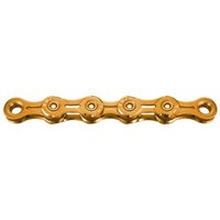 Tweeks Cycles KMC X11-EL Waxed 11-Speed Chain 118L - Gold | Clearance section. 365 day returns, 0% finance & FREE delivery over £50
