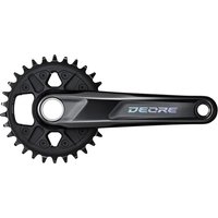 Tweeks Cycles Shimano FC-M6100 Deore 12-Speed Chainset - Single - 32T170mm | Clearance section. 365 day returns, 0% finance & FREE delivery over £50