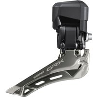 Tweeks Cycles Shimano FD-RX825 GRX Di2 12-Speed Double Braze-On Front Derailleur | Clearance section. 365 day returns, 0% finance & FREE delivery over £50