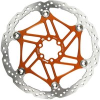 Tweeks Cycles Hope V4 Vented Floating Rotor - 220mmOrange | Clearance section. 365 day returns, 0% finance & FREE delivery over £50