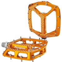 Tweeks Cycles Hope F22 Flat Pedals - Orange | Clearance section. 365 day returns, 0% finance & FREE delivery over £50