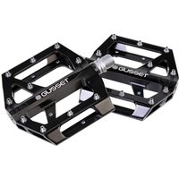 Tweeks Cycles Gusset S2 Pedals - Black | Clearance section. 365 day returns, 0% finance & FREE delivery over £50