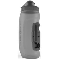 Tweeks Cycles Fidlock Twist Single Bottle - Transparent Black, 590ml | Clearance section. 365 day returns, 0% finance & FREE delivery over £50