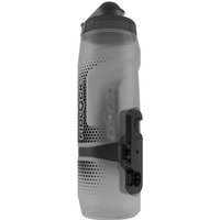 Tweeks Cycles Fidlock Twist Single Bottle - Transparent Black, 800ml | Clearance section. 365 day returns, 0% finance & FREE delivery over £50