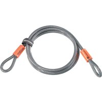 Tweeks Cycles Kryptonite Kryptoflex Cable 10 mm x 220 cm - Grey Orange | Clearance section. 365 day returns, 0% finance & FREE delivery over £50