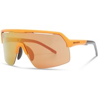 Tweeks Cycles Madison Crypto Air Sunglasses 3 Lens Pack - Mango Orange Frame / Fire Mirror Amber & Clear Lens | Clearance section. 365 day returns, 0% finance & FREE delivery over £50