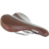 Tweeks Cycles Madison Flux Classic Short Saddle - Brown | Clearance section. 365 day returns, 0% finance & FREE delivery over £50