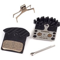 Tweeks Cycles Shimano J04C Ice Tech Metal Disc Brake Pads - With Cooling Fins | Clearance section. 365 day returns, 0% finance & FREE delivery over £50