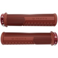 Tweeks Cycles Peaty's Monarch Pro Mushroom Grips - Brick Red, Thick | Clearance section. 365 day returns, 0% finance & FREE delivery over £50