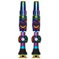 Tweeks Cycles Muc-Off Big Bore Tubeless Valves - Lite, Iridescent, Medium | Clearance section. 365 day returns, 0% finance & FREE delivery over £50