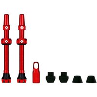 Tweeks Cycles Muc-Off Tubeless Valve V2 - Red, 60mm | Clearance section. 365 day returns, 0% finance & FREE delivery over £50