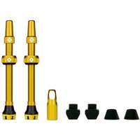 Tweeks Cycles Muc-Off Tubeless Valve V2 - Gold, 60mm | Clearance section. 365 day returns, 0% finance & FREE delivery over £50