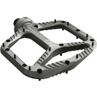 Tweeks Cycles OneUp Components Aluminium Pedals - Grey | Clearance section. 365 day returns, 0% finance & FREE delivery over £50
