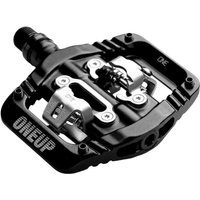 Tweeks Cycles OneUp Components Clip Pedals - Black | Clearance section. 365 day returns, 0% finance & FREE delivery over £50