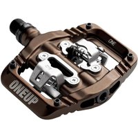 Tweeks Cycles OneUp Components Clip Pedals - Bronze | Clearance section. 365 day returns, 0% finance & FREE delivery over £50